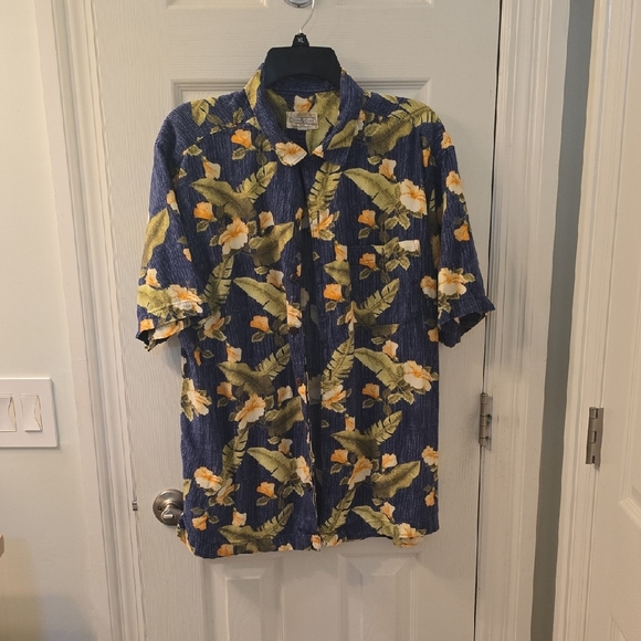 Ocean & Coast Men's Hawaiian Shirt, Size L, Cotton Rayon Blend (0816) - Picture 1 of 7